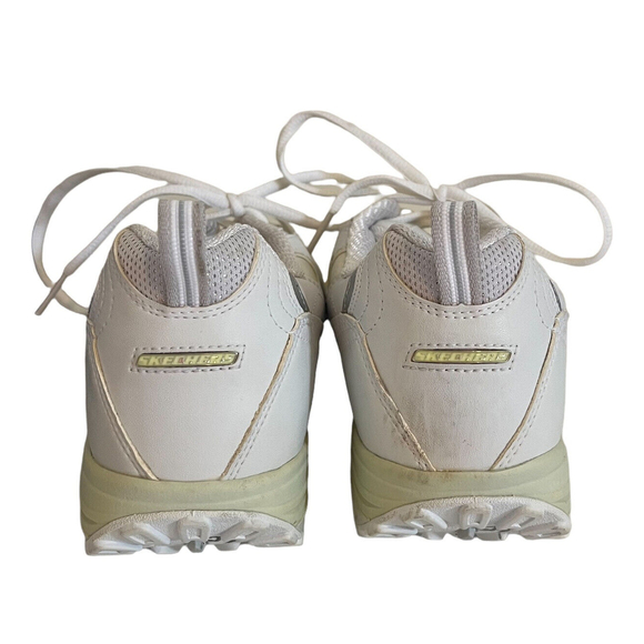 Skechers Shape Ups Woman’s Size 10 White Toning Walking Shoes - Picture 5 of 9
